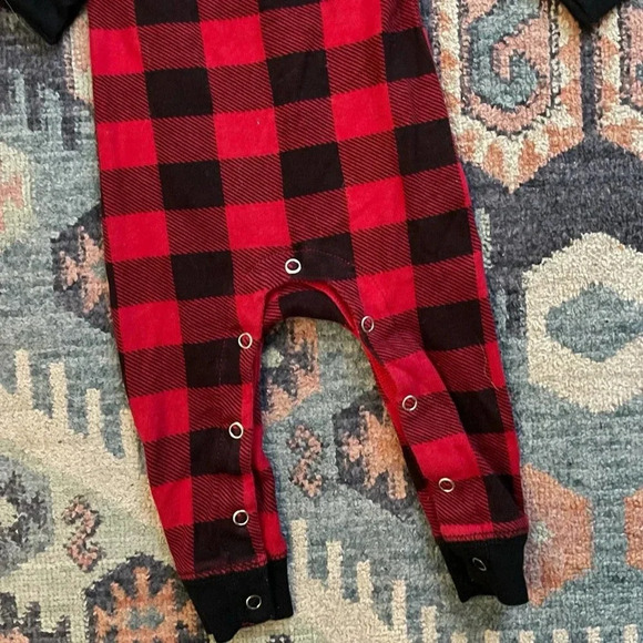 Flap Jack Infant / Baby ‘Bear Cheeks’ One Piece Romper Size 6 Months - Picture 2 of 6